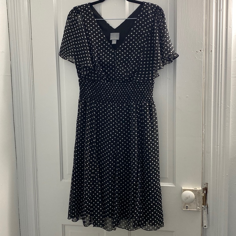 Dots dress perfect for any occasion silk